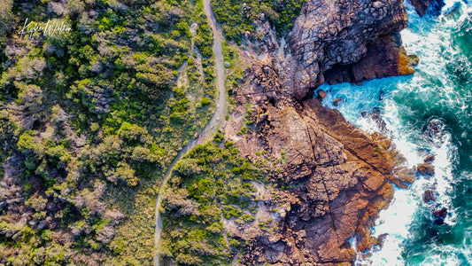 Boat Harbour textures, Port Stephens, Australia, in December 2024. (1)
